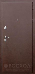Фото стальная дверь В хрущёвку №4 с отделкой Порошковое напыление