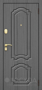 Фото стальная дверь Усиленная дверь в квартиру №13 с отделкой Порошковое напыление