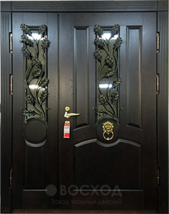 Фото стальная дверь Парадная дверь №35 с отделкой МДФ ПВХ