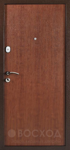 Фото стальная дверь Трёхконтурная дверь с зеркалом №6 с отделкой МДФ ПВХ
