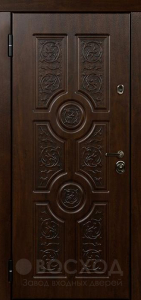 Входная дверь с отделкой МДФ №371 - фото №2