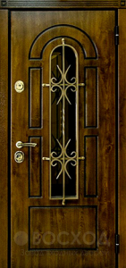 Дверь с ковкой №11 - фото