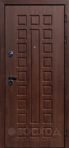Фото стальная дверь Утепленная дверь для дачи №21 с отделкой МДФ ПВХ