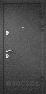 Фото стальная дверь Трёхконтурная дверь с зеркалом №28 с отделкой Порошковое напыление
