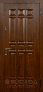 Фото стальная дверь Дверь в таунхаус №22 с отделкой МДФ Шпон