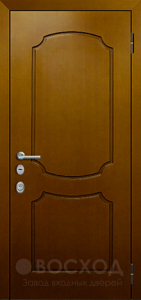 Фото стальная дверь Дверь в таунхаус №8 с отделкой МДФ Шпон